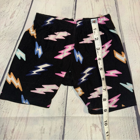 Dot Dot Smile Kids Lightning Bolt Shorts - Black - Picture 3 of 5
